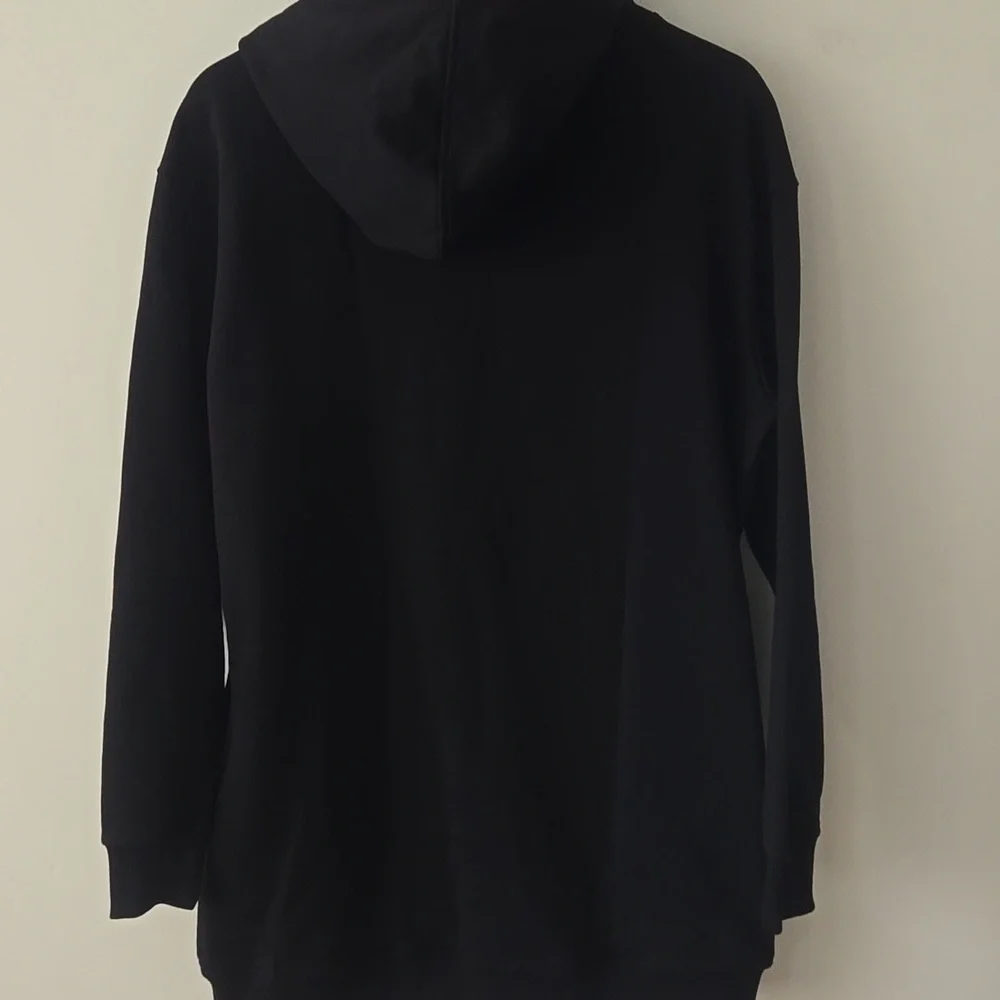 Hugo Boss Black Hooded Mend Sweatshirt Hoodie Unisex SZ S - Picture 8 of 9